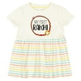 thumbnail image 3 of Inktastic My 1st Rakhi Bracelet, Raksha Bandhan Red and Gold Bracelet Girls Baby Dress, 3 of 5