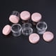 thumbnail image 4 of BRIGHTFUFU 20Pcs 20g Mini Botellas de olla redondas portátiles Muestra de viaje cosmética Contenedor vacío para loción de champú de crema facial (rosa), 4 of 7