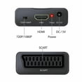 thumbnail image 4 of Convertidor HDMI a euroconector Adaptador convertidor de audio y video HD TV DVD Universal Adepaton LL-0406, 4 of 6