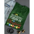 thumbnail image 3 of A Morning Person On Christmas T-Shirt Women -Smartprints Designs, Female Small, 3 of 4
