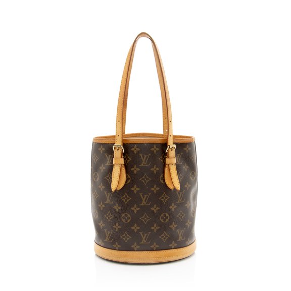 Pre-Owned Louis Vuitton Vintage Monogram Canvas Petit Bucket Tote