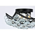 thumbnail image 5 of Corona 12 inch black flush mount, 5 of 8