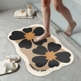 thumbnail image 2 of Ohufall Bathroom Decor Non Slip Floor Mat Washable Rugs Diatomite Absorbent Quick Drying Household Bathroom Door Foot Mat, 2 of 6