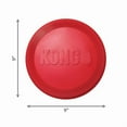 thumbnail image 3 of Kong Flyer Disque en Caoutchouc Jouet pour Chien - pour Attraper, Rapporter et Jouer - Rouge Grand Lot de 2, 3 of 5