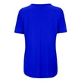 thumbnail image 2 of Fashnice T-Shirt pour Femmes Imprimé Tournesol Manches Courtes Mode Tunique Bleu Royal L, 2 of 9