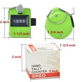 thumbnail image 6 of GOGO 6 Pcs Plastic Hand Tally Counter, 4 Digit Number Handheld Clicker, Manual Mechanical Lap Counter, for Sport Event Training, 6 of 7