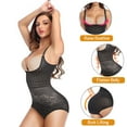 thumbnail image 3 of FITVALEN Women Tummy Control Bodysuit Seamless Body Shaper Open Bust Shapewear Body Briefer Slimmer, 3 of 7