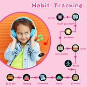 Kids Smart Watch Girls Boys,Smart Watch for Kids Games Watch with 26 Games Music Player HD Camera Pedometer Alarm Video Flashlight Birthday Gifts for Kids 3-12 Years Old(Pink)