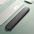 thumbnail image 1 of Wrist Support for Keyboard,Wrist Pad for Keyboard,Rubber Wrist Guard Keyboard Pad Hand Support Wrist Support Palm Support Wrist Protection Pad High Beauty Solid Color Soft Rubber Keyboard Hand Support, 1 of 6