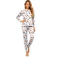 thumbnail image 2 of Halloween Family Matching Pajamas Set, Fall Sleepwear, Ghost & Pumpkin Printed Holiday Sleepwear, Soft Loungewear PJs Outfit, 2 of 5