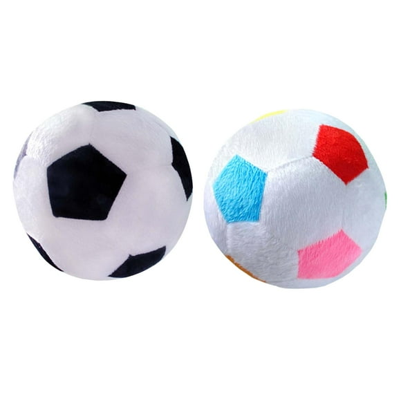 Juguete de Fútbol de Peluche Sonajero Deporte Juguetes Suaves para La Habitación Del Bebé