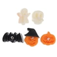 thumbnail image 3 of Vela de calabaza de Halloween de 5 piezas para decoraciones de Halloween, 3 of 3