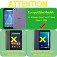 thumbnail image 2 of Funda de silicona suave ATOOZ para tablet ONN 7" Gen 4 2024, verde, 2 of 7
