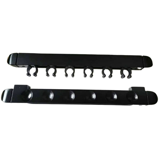 Estante para taco de billar de madera dura Yuarrent Montado en la pared Universal