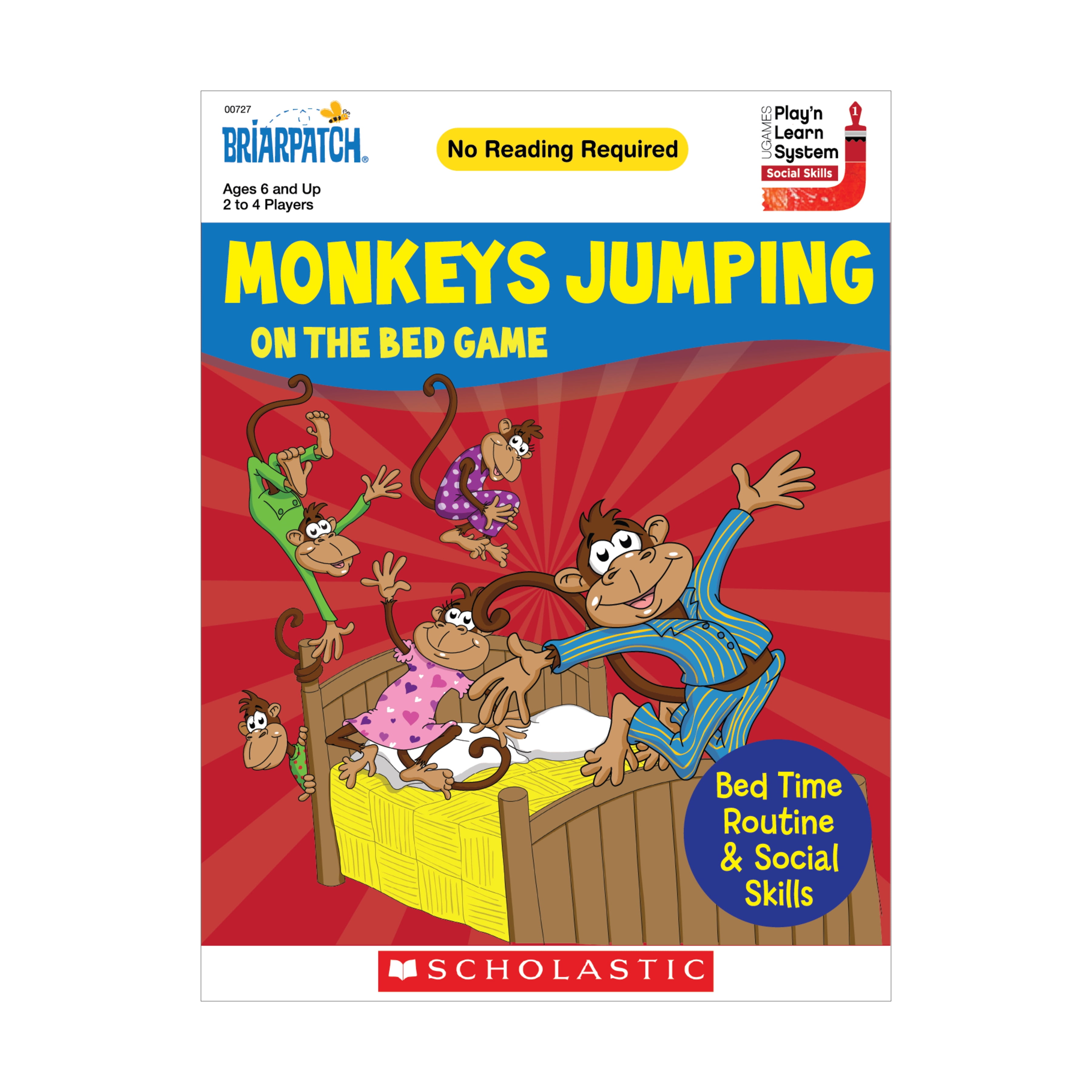 Buy Briarpatch Scholastic Monkeys Jumping on the Bed Game Online at