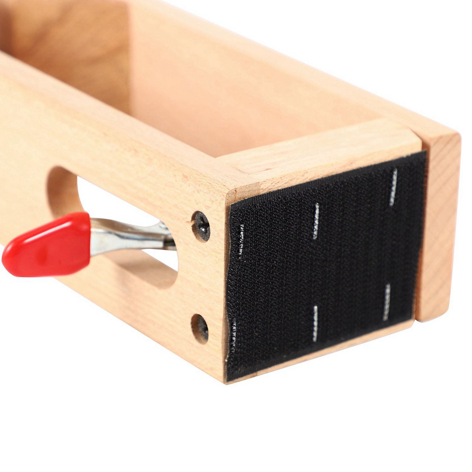 2X Leather Craft Retaining Clip Wood Tools Hand Tool Set Table Desktop Stitching Sewing Lacing Horse Clamp Tools