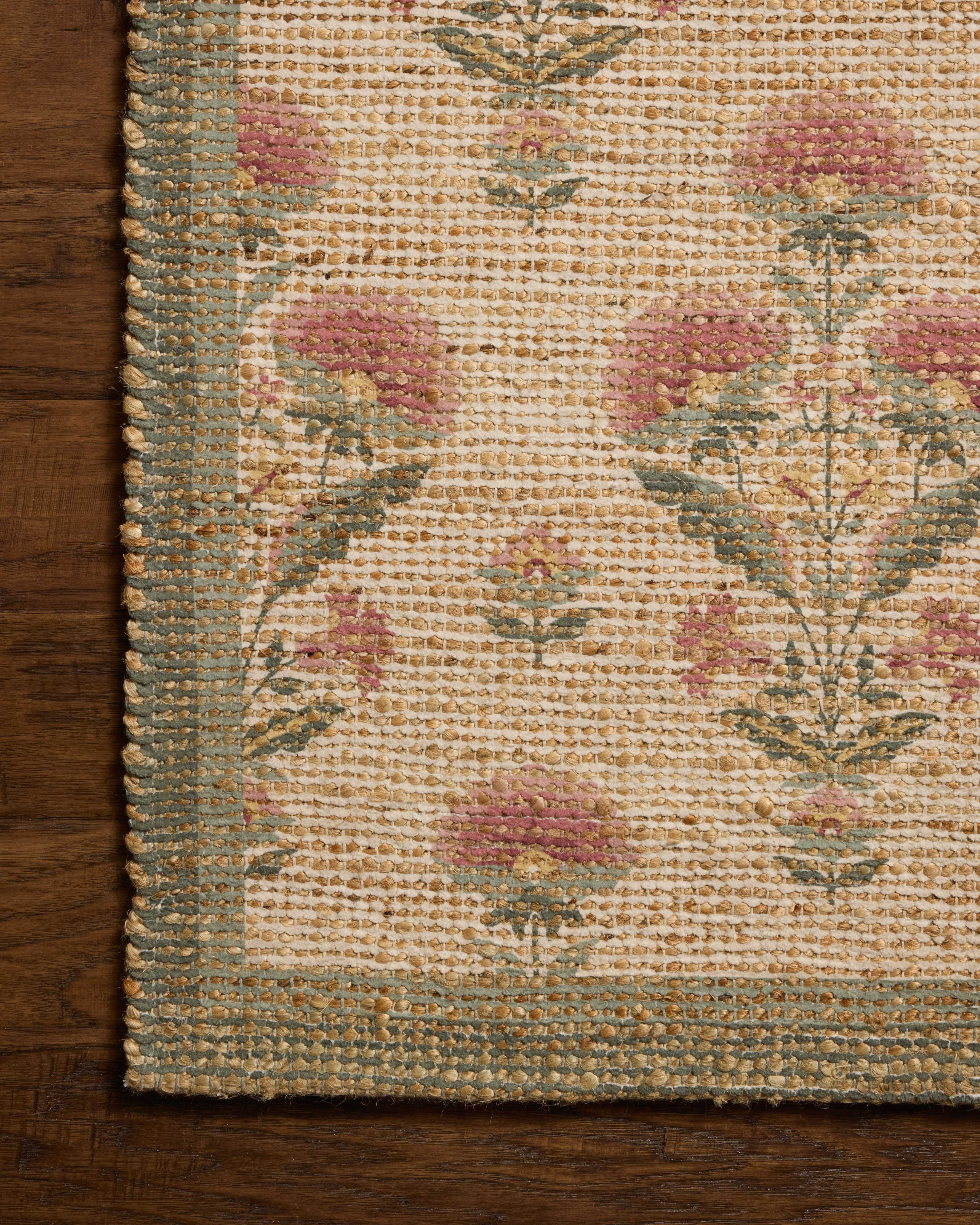 Chris Loves Julia x Loloi Rue Sage / Blush 5'-0" x 7'-6" Area Rug