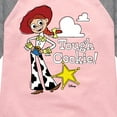 thumbnail image 3 of Toy Story - Jessie Tough Cookie - Toddler & Youth Girls Raglan Graphic T-Shirt, 3 of 5