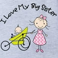 thumbnail image 2 of CafePress - Little Brother Big Sister S - Cute Infant Baby Football Bodysuit, 2 of 3