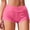 Hot Pink, variant on Women Bikini Bottoms Full Coverage Tummy Control Basic Swim Briefs Solid Color High Waisted Stretchy Beach Pool Bathing Suit Bottoms Purple M
