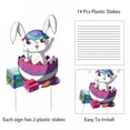 thumbnail image 2 of 7 PCS Easter Decorations Outdoor Easter Yard Signs Yard Stakes Easter Yard Decorations Outdoor Decorations Signs, 2 of 6