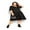 Black, variant on City Chic Women's Plus Size Cute Girl Elbow Sleeve Midi Dress