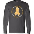 thumbnail image 3 of Inktastic Word Circle-Childhood Cancer Awareness Long Sleeve T-Shirt, 3 of 5
