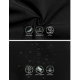 thumbnail image 6 of Little Donkey Andy Men’s Lightweight Breathable Hooded Windbreaker Golf Jacket Windproof UPF50+ for Running Travel Hiking Black Size M, 6 of 6