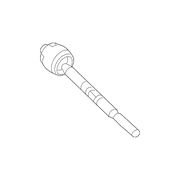 Genuine OE Mercedes-Benz Inner Tie Rod - 246-338-00-00-64