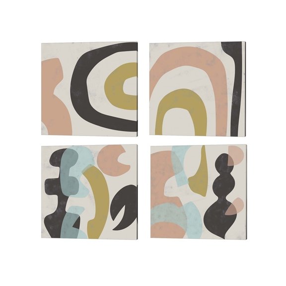 Metaverse Chariklia Zarris 'Sass' Canvas Art (Set of 4)