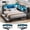 Black&Queen Size, variant on Twin Corner Bed Frame with Charging Station & Led Light, Twin Size Metal Platform Beds with 2 Drawers & Bookcase Storage, Daybed Frame for Living Room Bedroom, Gray