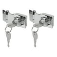 thumbnail image 3 of HASP LATCH, superficie Lisa Impermeable 2 Paquetes de Bloqueo Con Llave Con Llave Hasp para Buzón para El Gabinete, 3 of 7