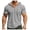 Grey, variant on Mens Tshirt, Men T Shirts Short Sleeve Summer Hoodie Top Foreign Trade Casual Wear Black S