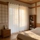 thumbnail image 5 of Cortinas de encaje para ventanas – Cortinas gruesas y caladas con elegante caída para sala de estar, dormitorio y balcón – Tratamiento de ventanas de poliéster que filtra la luz y aísla del calor, 5 of 6