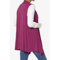 thumbnail image 4 of TheMogan Gilets Longs pour Femmes Sans Manches Légers Cardigan Ouvert, 4 of 7