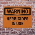thumbnail image 4 of (2 Pack) Herbicides In Use OSHA Warning Sign 24 Inch X 18 Inch Plastic Sign, Weather Resistant, UV Protected for Workplace, Business, and Construction Site, Made in the USA, 4 of 8