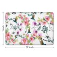 thumbnail image 5 of Pioneer Flower Floral Print Flannel Non Slip Door Rugs,Washable Door Mats Indoor,Decorative Door Mats,Dirt-Resistant and Absorbent Doormat for Entrance,Bedroom,Kitchen,Bathroom,23.5"x16", 5 of 5