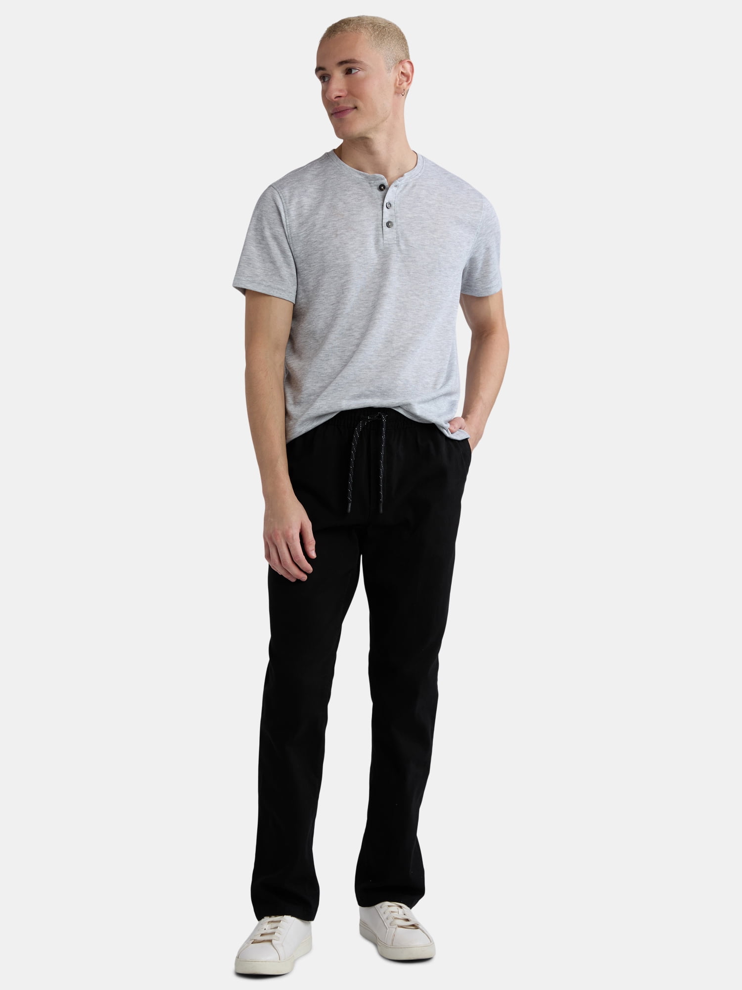 George Men's & Big Men's Pull On Chino Pants, 31.5" Inseam, Sizes XS-2XL