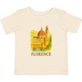 thumbnail image 3 of Inktastic Florence Italy Watercolor Art Boys or Girls Baby T-Shirt, 3 of 5