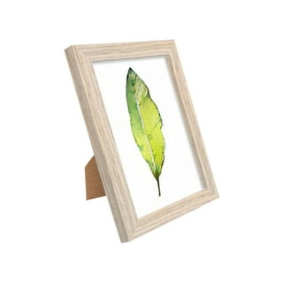 Picture Frames, 5x7 Frame, Solid Wood HD Plexiglass Certificate Frame for Wall Mounting and Desktop Display, Mixtiles Photo Frames Stick to Wall