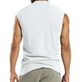 thumbnail image 2 of CENL Men Summer Sports Loose Sleeveless Vest Solid Simple Waistcoat Bottoming Shirt, 2 of 8