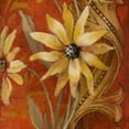 thumbnail image 2 of Loreth, Lanie 26x26 Gold Ornate Wood Framed with Double Matting Museum Art Print Titled - Honeyed Square II, 2 of 4