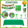 thumbnail image 4 of Plants vs Zombies Party Supplies,128pcs Plants vs Play Game Zombies Party Kit - Plants vs Zombies Plates Cups Napkins Banner etc Plants vs Zombies Bithday Party Supplies, 4 of 8