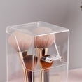 thumbnail image 4 of Makeup Brush Holders Multipurpose Acrylic Makeup Storage Box for Bathroom Vanity Countertop Quadrate, 4 of 5