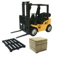 thumbnail image 1 of Juguete de vehículo de ingeniería de aleaciones para niños, Mini carretilla elevadora de construcción de fundición a presión, 1 of 9