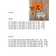 thumbnail image 4 of Ropa de verano para bebés 2 piezas Camisetas de manga corta con estampado de piña Conjunto de pantalones cortos de playa para niños pequeños XBTCLXEBCO 18-24 meses, Anaranjado, 4 of 6