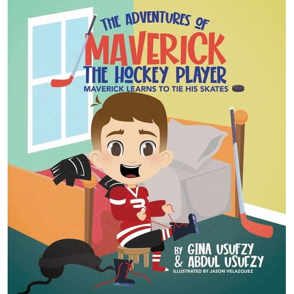 Maverick Learns to Tie his Skates, (Hardcover)