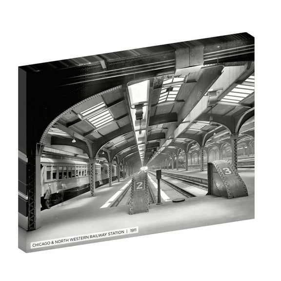 Second Story Collection, Chicago 30x40 Gallery Wrapped Canvas