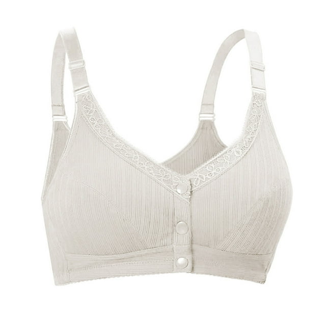 Yanlir Women's Solid Color Invisible Backless Bra Smoothing Seamless Push-Up with Beautiful U-Shaped Back for All-Day Wear(Gray#3,L)