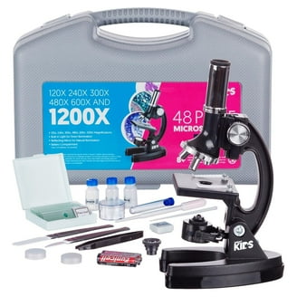 Maxx Explore 48 Piece Microscope Set - Beginner STEM Kit with